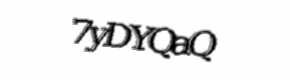 Security check image, please type the characters shown